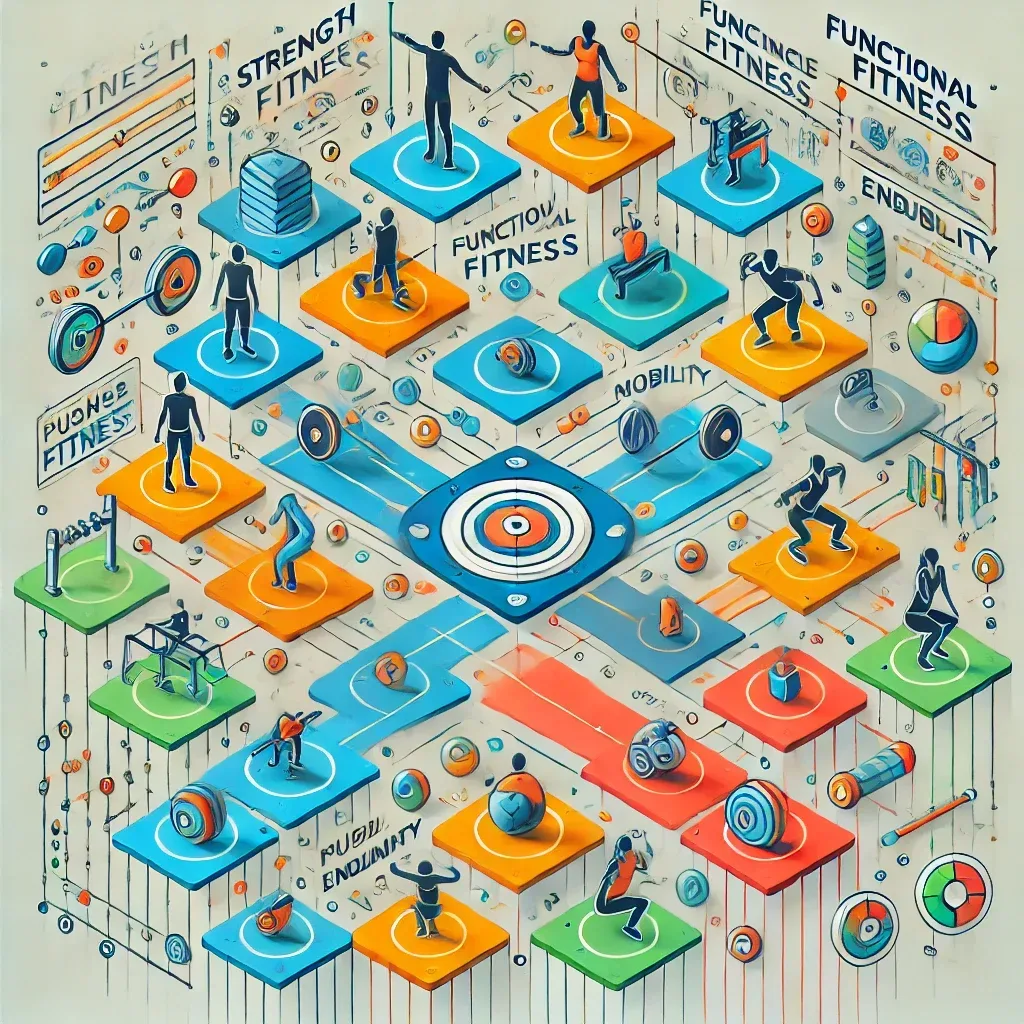 Functional Fitness for Everyday Life: 5 Essential Moves to Supercharge Your Health 2 functional fitness for everyday life AI collage
