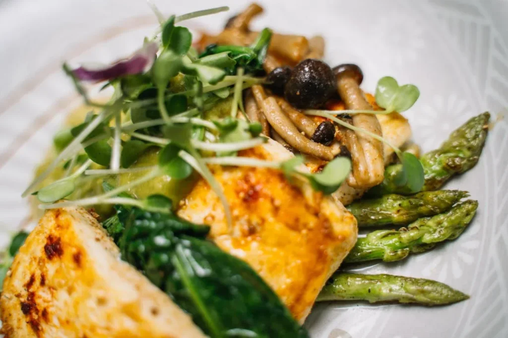 The Easy Way to Lose Weight Fast for Beginners: 7 Powerful Steps to Success 3 healthy plate of chicken and asparagus