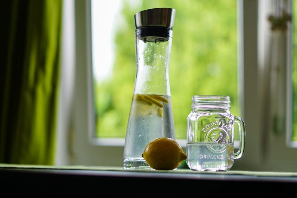 5 Easy Steps to Boost Senior Health and Wellness 3 decorative glass of water with slices of lemon.