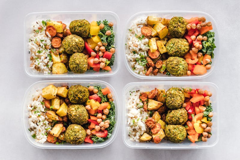 Easy Weight Loss Strategies: 7 Proven Techniques for Rapid Results 4 nutritious food in organized containers
