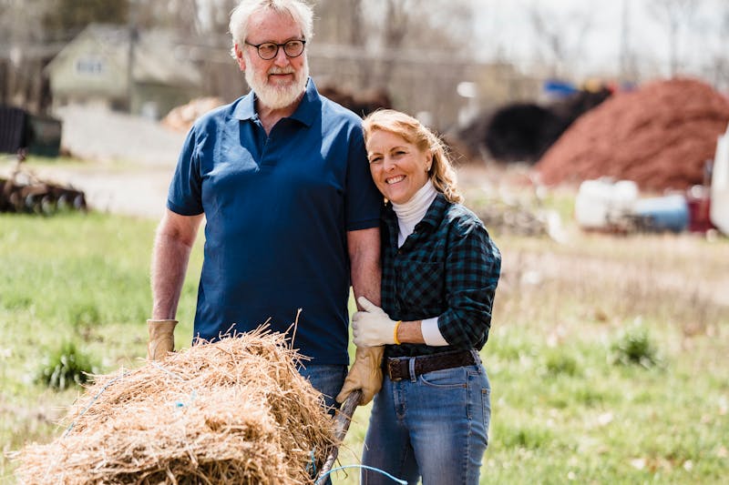 Why Slow Metabolism and Weight Loss Get Harder as We Age: Unlock 3 Powerful Solutions for Lasting Results 2 image of an older couple working outside and smiling