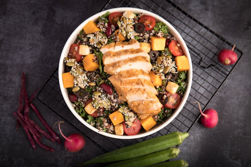 The Psychology Behind Weight Loss: 10 Powerful Mindset Shifts for Lasting Results 2 the psychology behind weight loss addressed partially through nutrition as this is an image of a healthy plate of food