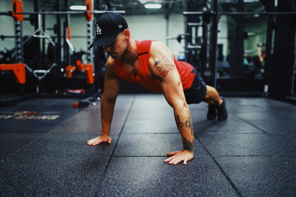 7 Powerful Functional Fitness Moves for Tough Times 10 man doing perfect pushups