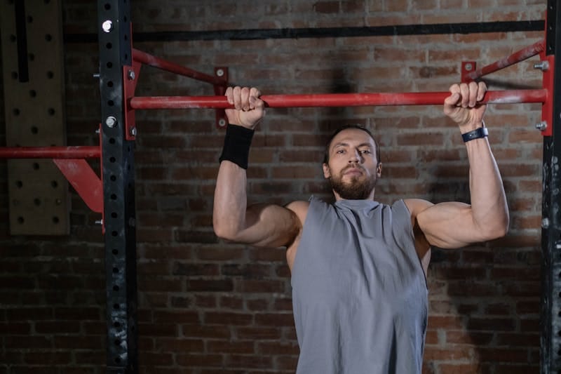 Survival Fitness: Master Your Life and Thrive when SHTF 4 man performing pull ups
