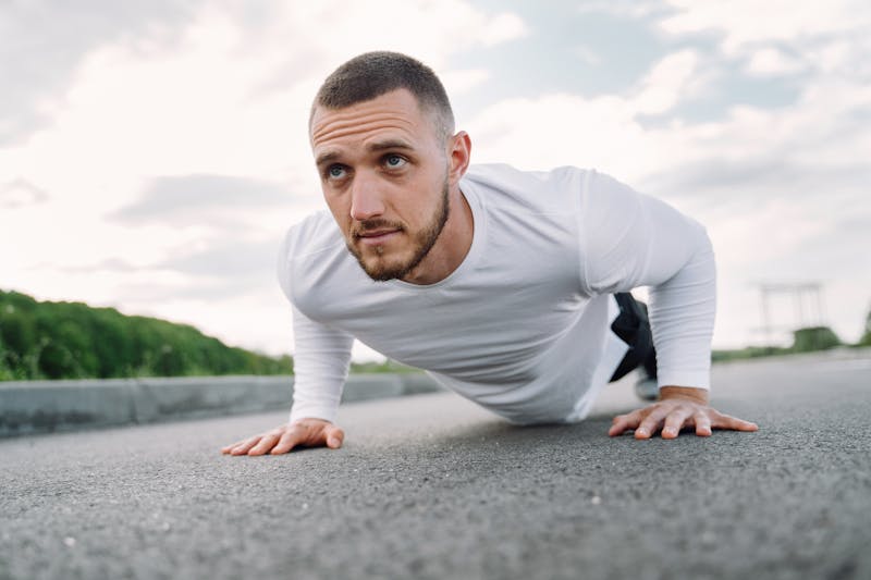 Quick Workouts for Unstoppable Strength: How to Create Your Own Routine That Works! 2 man doing pushups for quick workouts