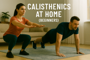 Read more about the article Calisthenics for Beginners at Home: 10 Proven Moves for Strength, Mobility, and Confidence