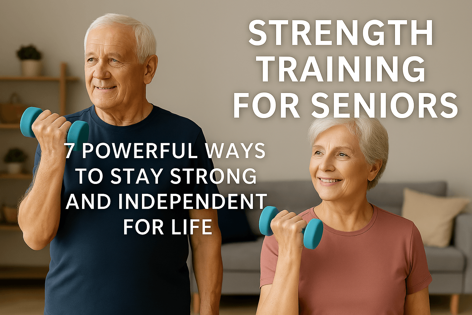 You are currently viewing Strength Training for Seniors: 7 Powerful Ways to Stay Strong and Independent for Life