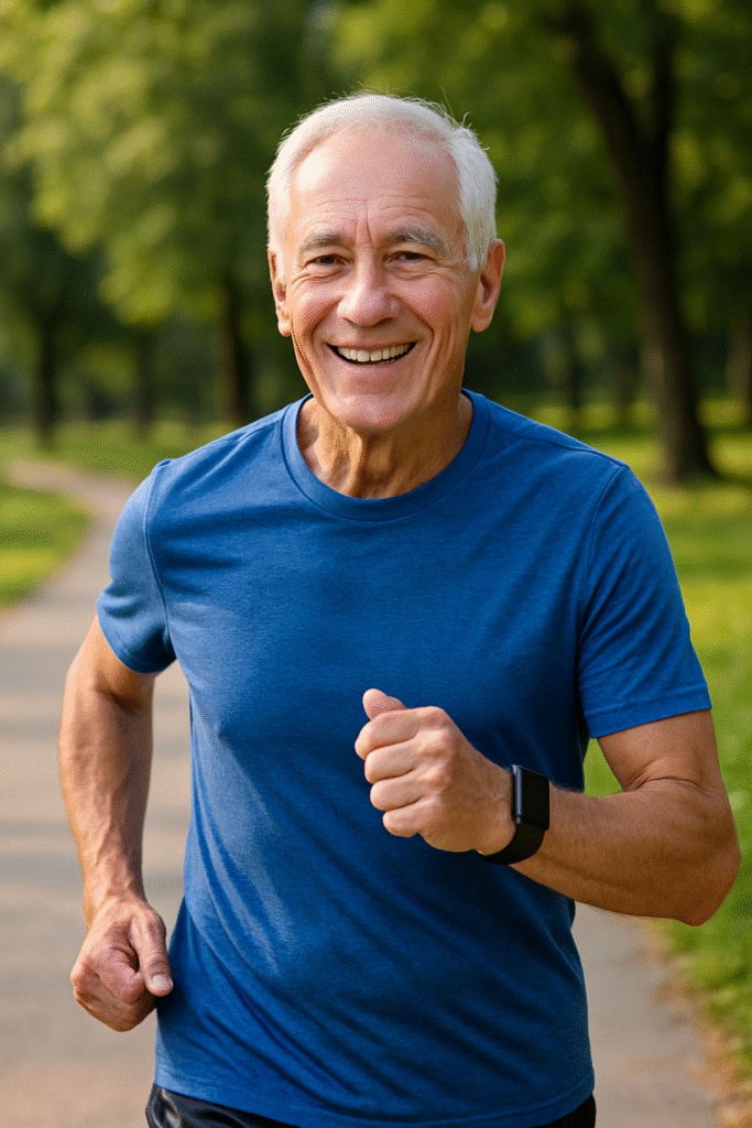 Fit After 60: 7 Powerful Reasons Senior Fitness Matters 2 fit after 60 senior man running outside