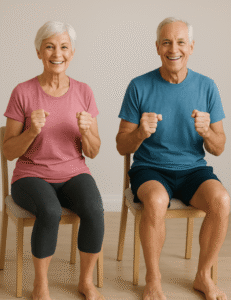 Read more about the article Beginner Chair Exercises for Seniors: 7 Easy Moves to Build Strength Safely